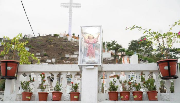 El mirador en el cementerio fue inaugurado en días pasados.