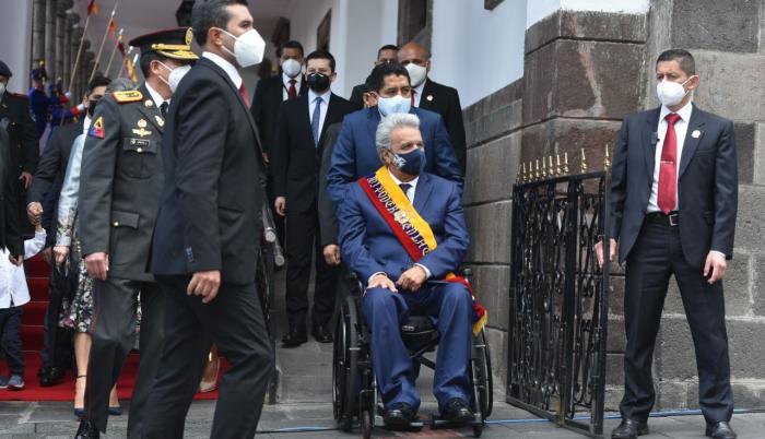 Lenín Moreno sale de Carondelet por última vez, 24 de mayo 2021