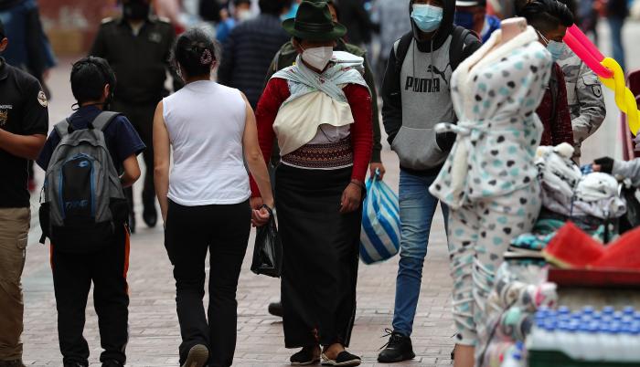 La provincia de Pichincha, cuya capital es Quito, es la más afectada por la pandemia con 151.313 casos acumulados