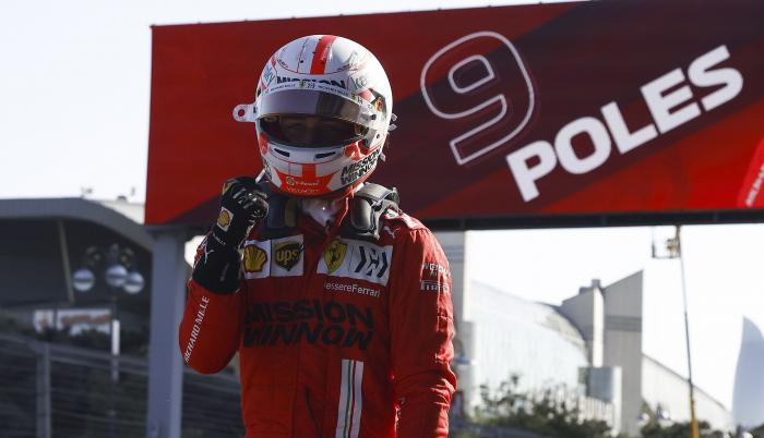 Charles Leclerc Baku