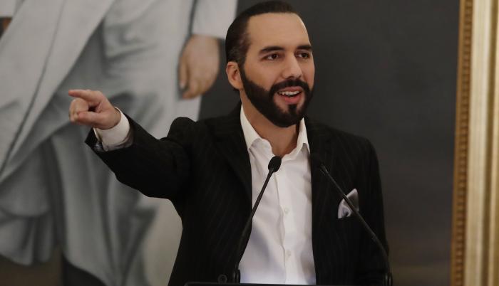 El presidente salvadoreño, Nayib Bukele.