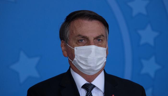En la imagen, el presidente de Brasil, Jair Bolsonaro.