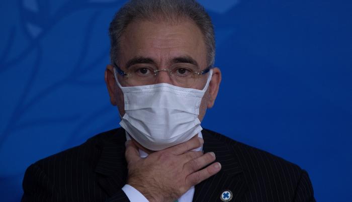 El ministro de la Salud, Marcelo Queiroga.