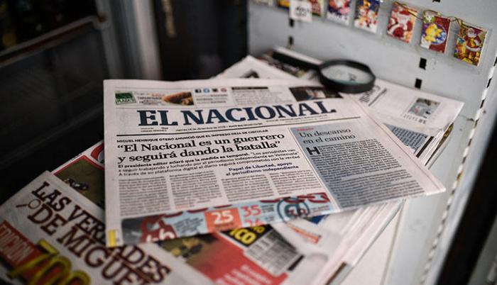 En Agosto volverá al formato impreso el diario venezolano El Nacional.
