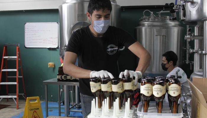 Industria de alcohol+cerveza artesanal