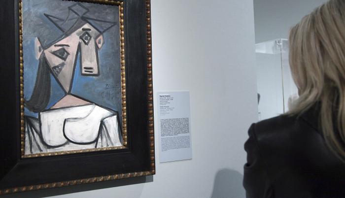 Fotografía de archivo del 4 de enero de 2012 que muestra la obra del pintor malagueño Pablo Picasso