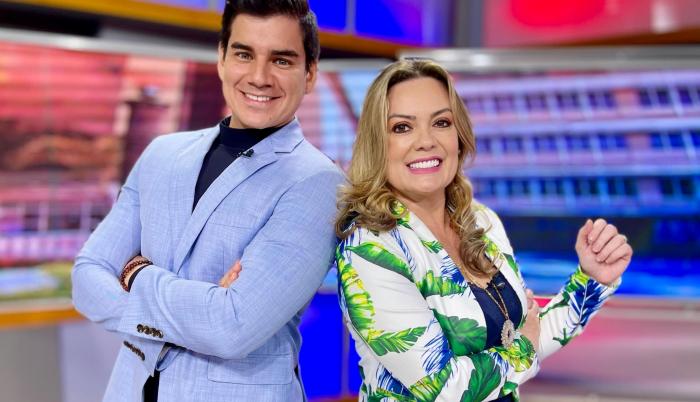 Úrsula Strenge e Isaac Delgado