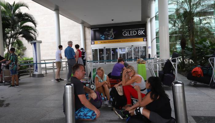 caso viteri, aeropuerto