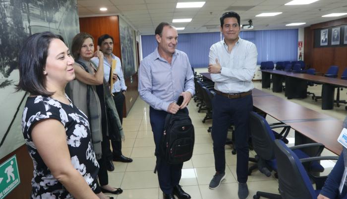 Algunos participantes internacionales en 2019, cuando se organizó en Guayaquil el foro ‘Las personas como eje en el diseño de las ciudades’, otra iniciativa de la Cámara de la Construcción.