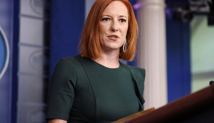 En la imagen, la portavoz de la Casa Blanca, Jen Psaki. EFE/EPA/Oliver Contreras