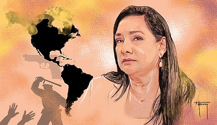 Tania Tinoco, infografía de su columna