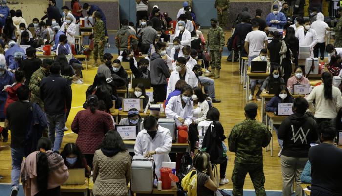 Plan de Vacunación_Minga en el coliseo