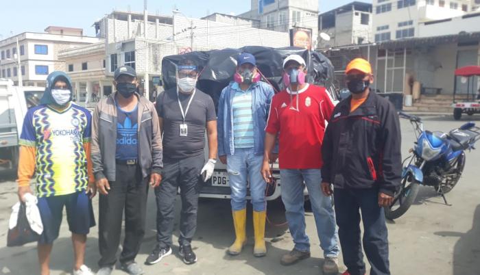 Vecinos de la isla Puná debieron organizarse a través de sus líderes.