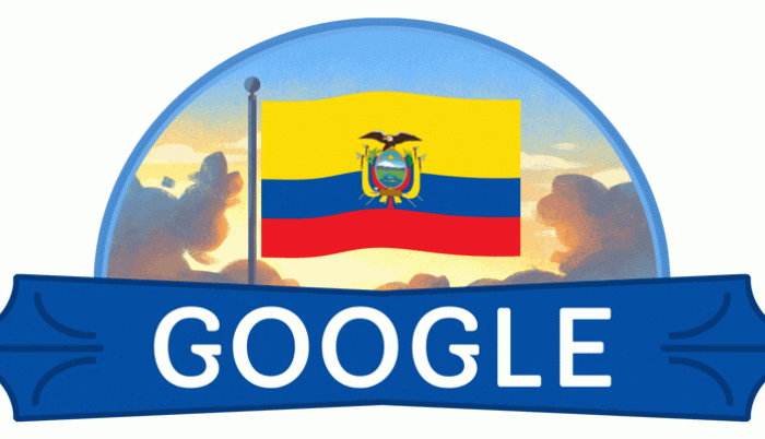 Google honra a Ecuador con un Doodle.
