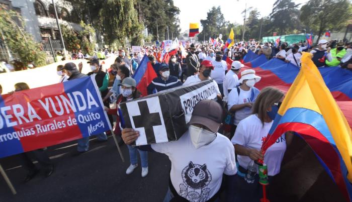 Marcha 10A contra Yunda