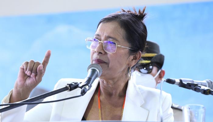 Guadalupe Llori, agosto 2021