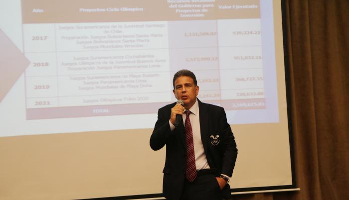 Augusto Morán Comité Olímpico Ecuatoriano COE
