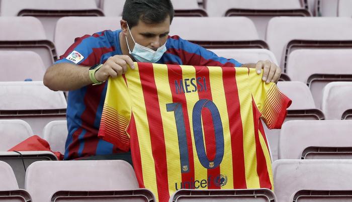 La partida de Leo Messi del Barcelona rumbo al PSG disparó las búsquedas de objetos de coleccionista relacionados con el astro argentino un 1200% en solo una semana.