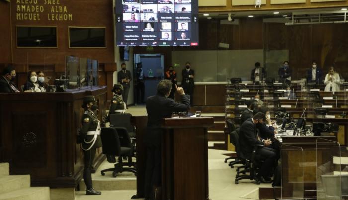 Juicio político al excontralor Pablo Celi, 16 ago. 21