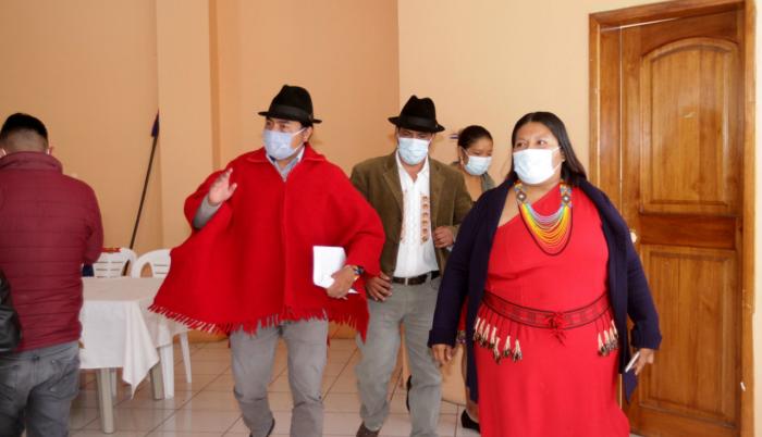 Iza- Conaie- gobierno