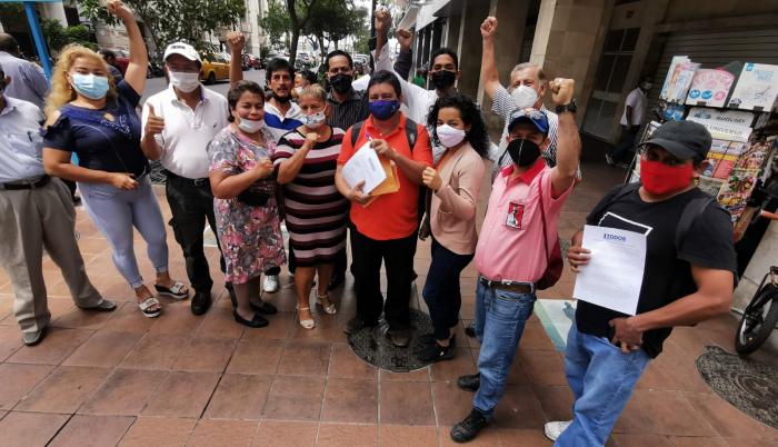 Grupo. Algunos de los representantes de asociaciones que asistieron.