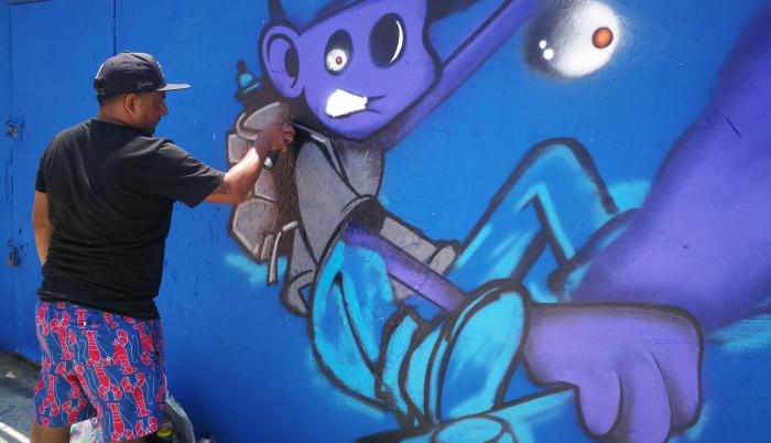 Arte urbano rescata zonas descuidadas