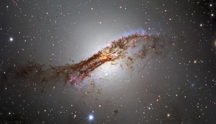 Para tomar la imagen los astrónomos usaron la cámara de energía oscura del telescopio de cuatro metros.