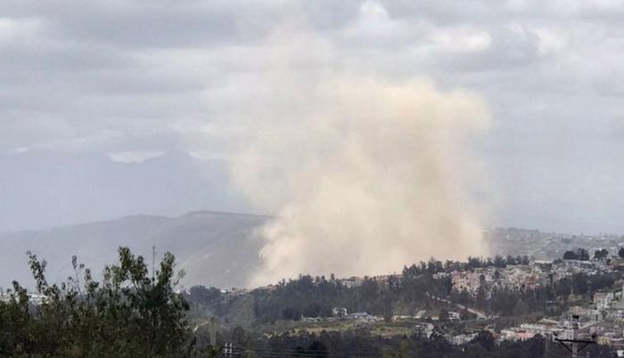 Nube de polvo Pomasqui