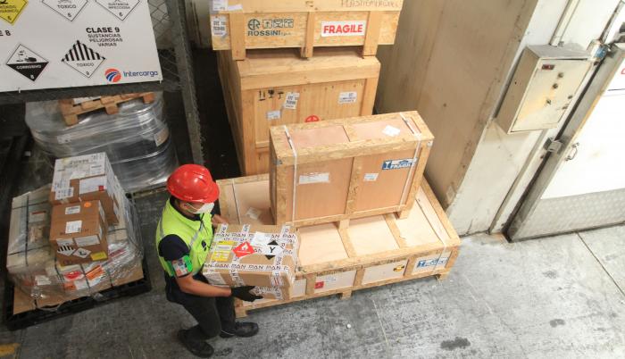 Importaciones_Zona de carga aérea_Guayaquil