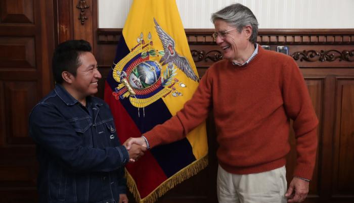 guillermo lasso y delfín quishpe