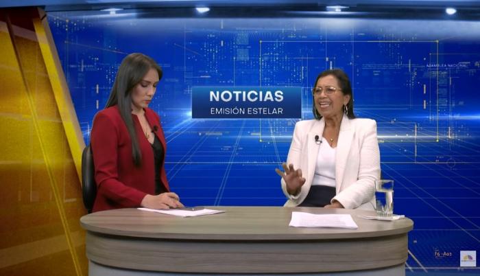 Guadalupe Llori en Televisión Legislativa, 21 sep. 21
