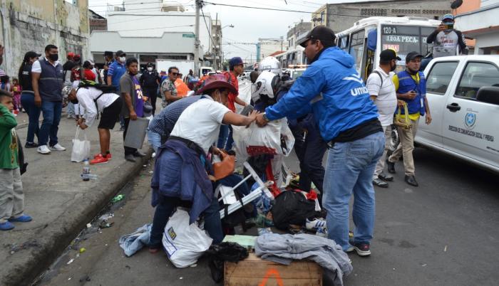 Municipio desalojo a cachineros 2