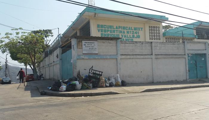basura escuela