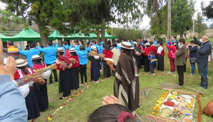 Acto. En las instalaciones del Ministerio de Agricultura celebraron el Día de la Quinua.