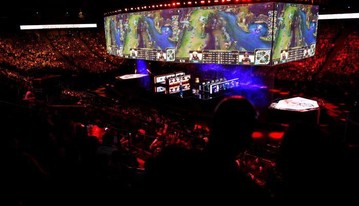 Una vista de un torneo de League of Legends, en una fotografía de archivo.