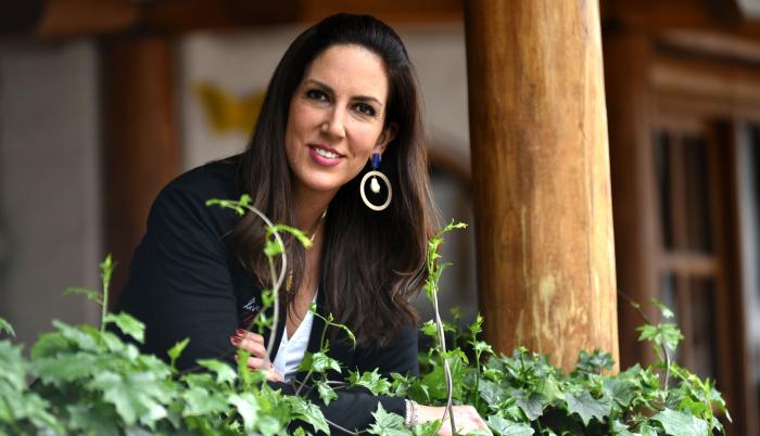 Alegría Crespo, educadora