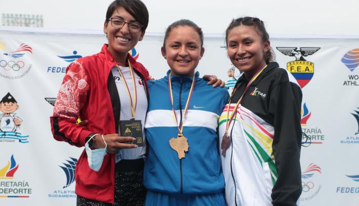 Glenda-Morejon-marchista-Ecuador