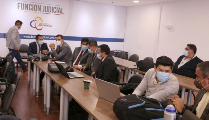 Jorge Yunda - Audiencia pruebas PCR