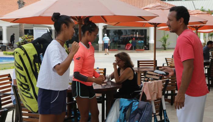 Leylah Fernández en Guayaquil