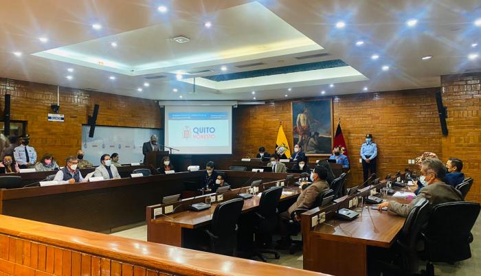 Sesión concejo - Quito - 29 oct 2021