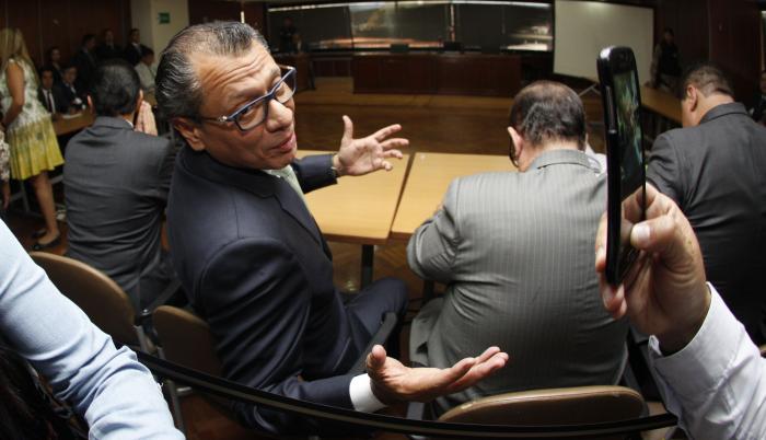 Condena. Jorge Glas busca que se unifiquen sus penas