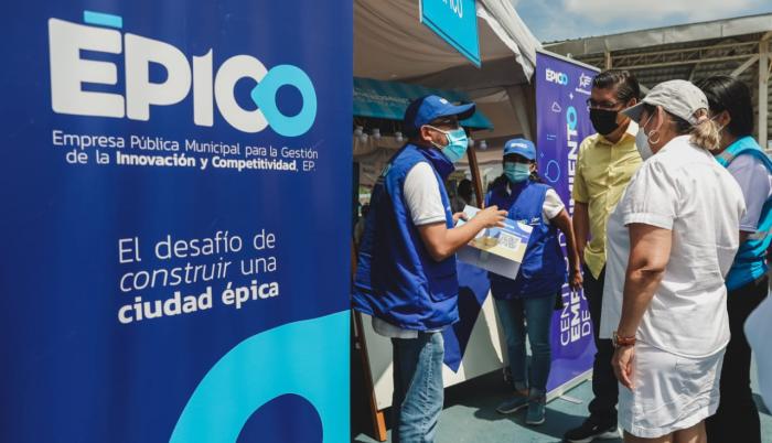 Trabajadores de Épico, una empresa pública creada en esta administración.