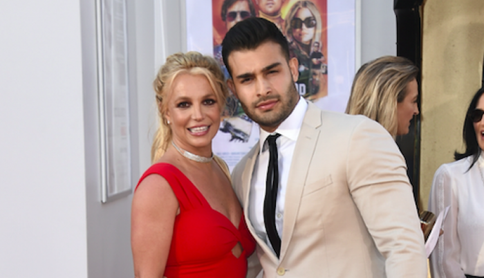 Britney Spears y Sam Asghari.