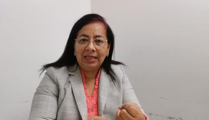 Martha Macías, excandidata a alcaldesa, abogada penalista y exdirectora de la cárcel.