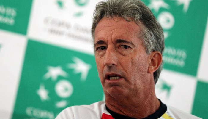 El capitán del equipo ecuatoriano de la Copa Davis, Raúl Viver, en una imagen de archivo.