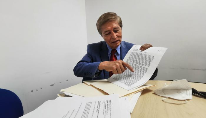Trámite. Leonidas Cevallos, el opositor que planteó la revocatoria.