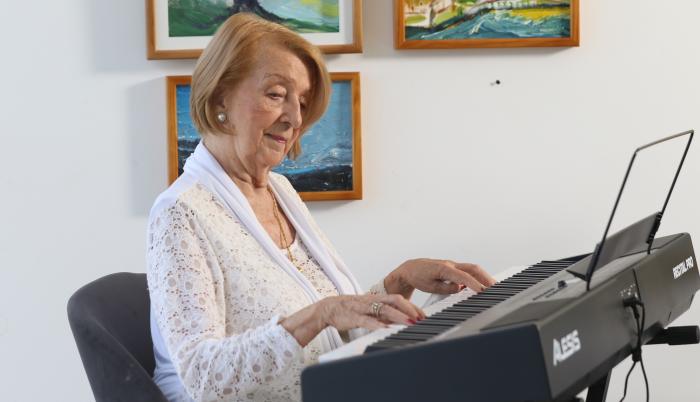 Inge Bruckmann, maestra de danza en Guayaquil