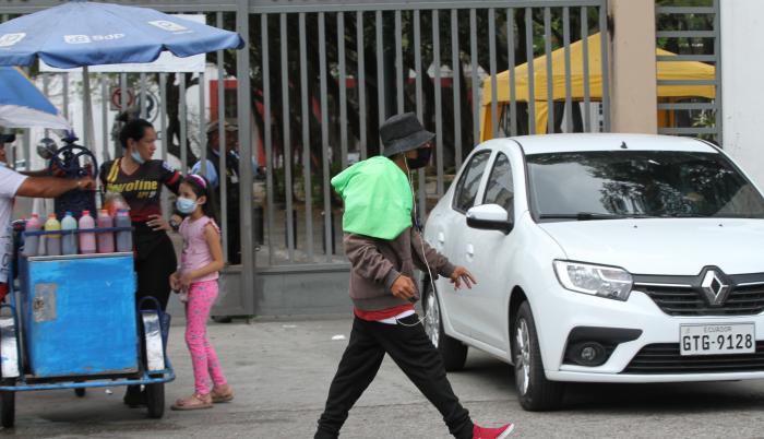 El Colegio Vicente Rocafuerte está en modalidad semipresencial. Piden rondas policiales.
