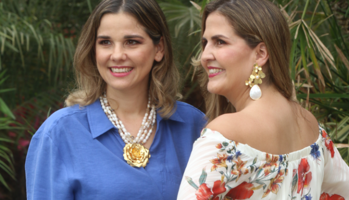 Viviana Murillo y Guadalupe Bassani, dueñas de Coralia.