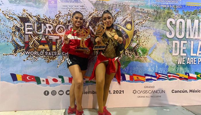 Katy y Damaris Lima bronce Mundial baile deportivo